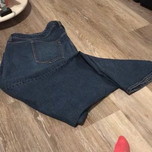 **PLUS SIZE** skinny jeans - med wash